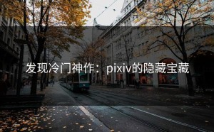 发现冷门神作：pixiv的隐藏宝藏