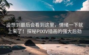 没想到最后会看到这里，情绪一下就上来了！探秘PIXIV插画的强大后劲