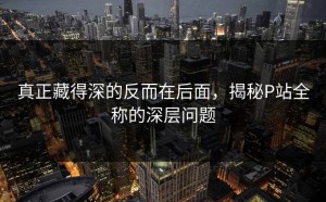 真正藏得深的反而在后面，揭秘P站全称的深层问题