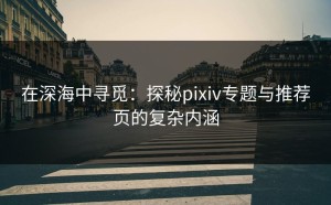 在深海中寻觅：探秘pixiv专题与推荐页的复杂内涵